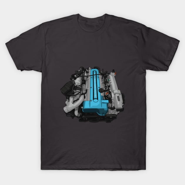 2jz engine T-Shirt by ArtyMotive